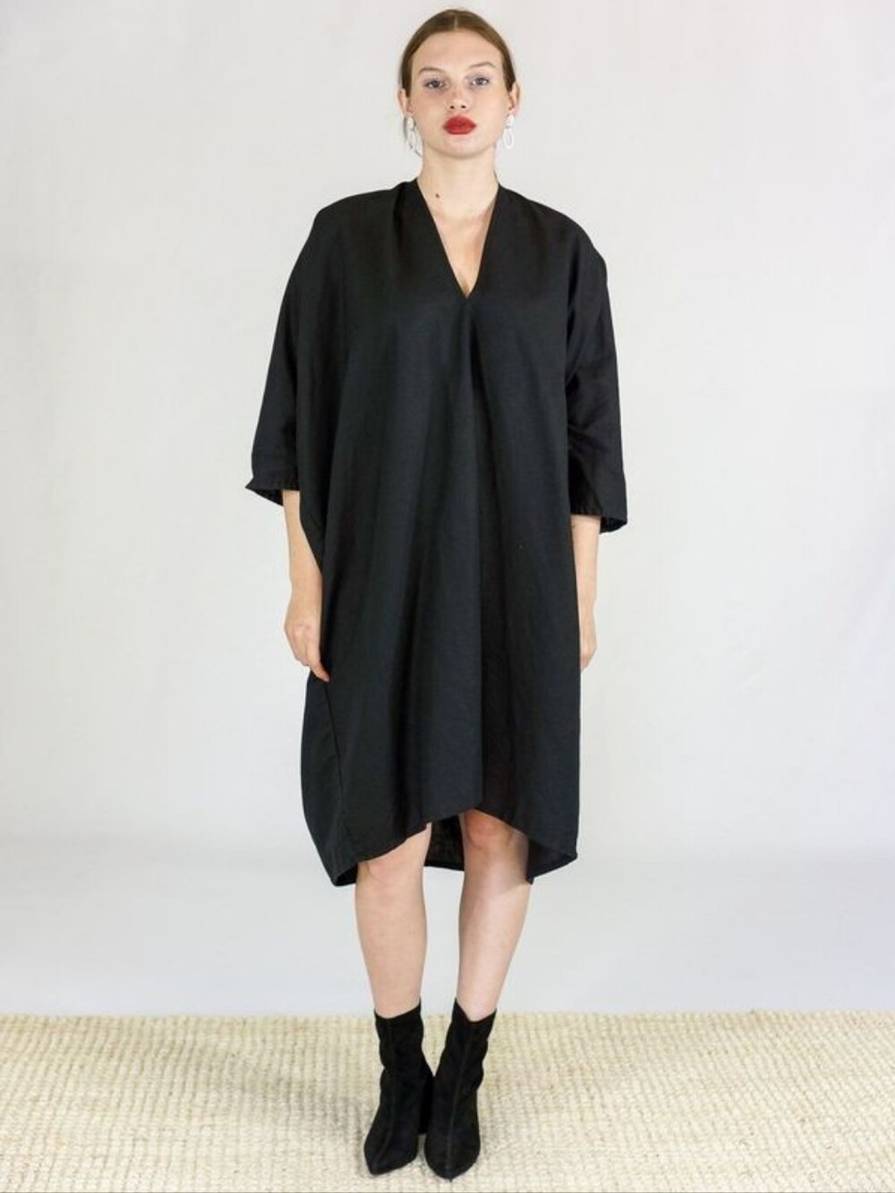 Miranda Bennett Muse Dress Texture Cotton